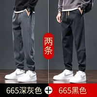 665 темно-серый + 665 черный