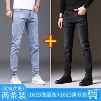 1629 светло-синий+1623 черно-серый