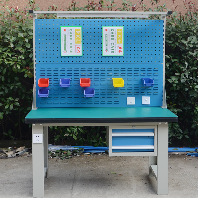 Factory workshop anti-static workbench operation table computer maintenance workbench fitter table laboratory table inspection table