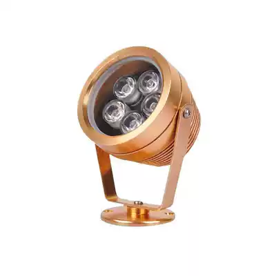 LED3W underwater 5w6W outdoor waterproof pool projection light 12V diving fish pond fish tank fountain light underwater light