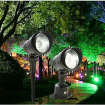 COB tree light Waterproof led floor lamp Outdoor lawn spotlight Courtyard villa garden landscape projection tree light