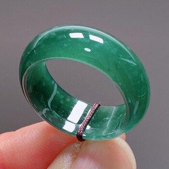 Natural jade a grade ring ring jade ring