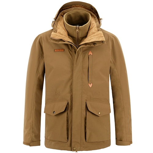 Дорожный комплект, демисезонная куртка, удерживающий тепло бархатный альпинистский вкладыш, «три в одном»