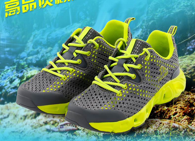 Chaussures sports nautiques en pu + mesh PELLIOT - Ref 1060696 Image 12