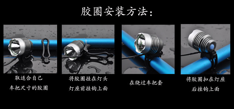 Eclairage pour vélo - phare - Ref 2400757 Image 14