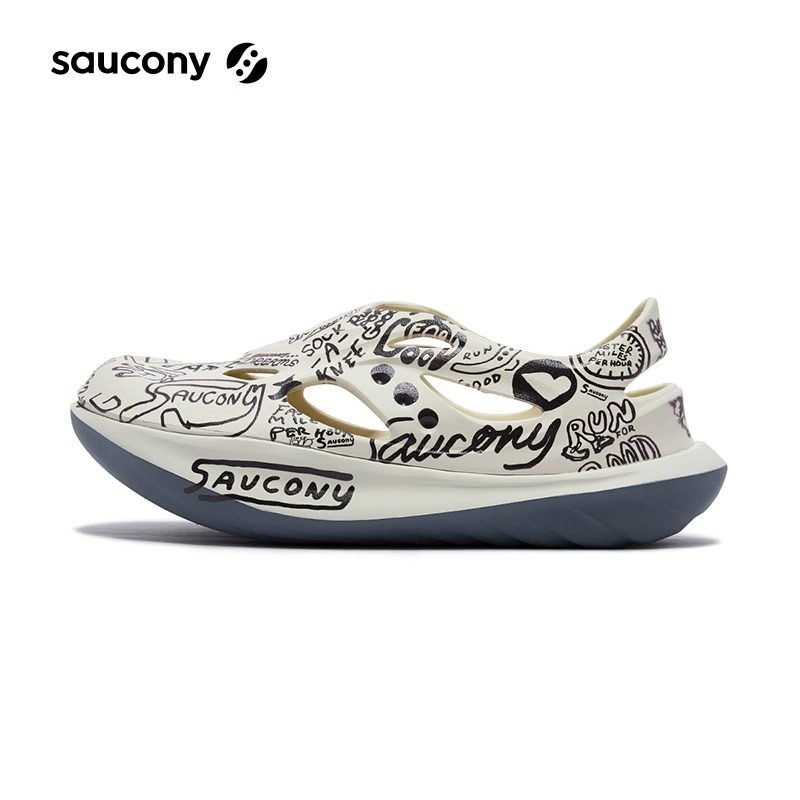 Saucony cradle yat couple's low-top slip-on chunky sole trendy