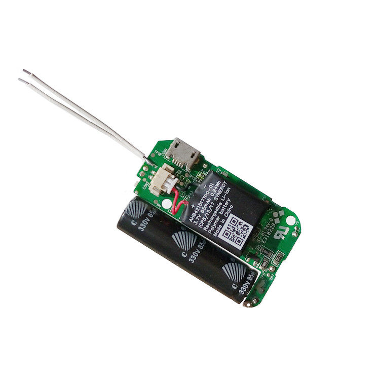 UAV Flash integrated circuit 3 7VDC rechargeable lithium cobalt battery power 10WS power