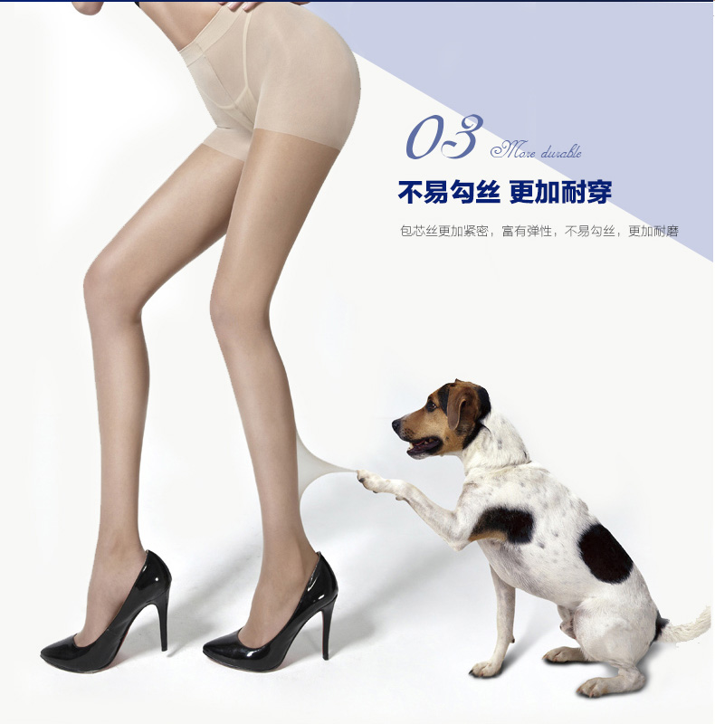 6 cặp vớ Langsha của phụ nữ phần mỏng pantyhose mùa hè chống móc vô hình jumpsuit socks chịu mài mòn đáy vớ phụ nữ