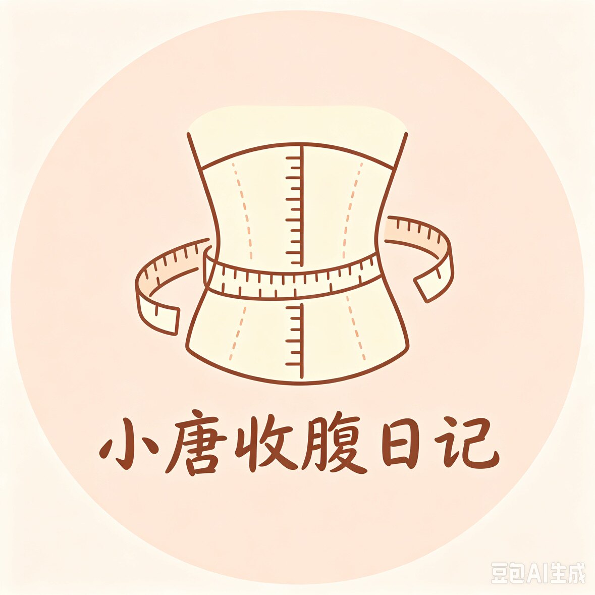 小唐收腹日记的LOGO