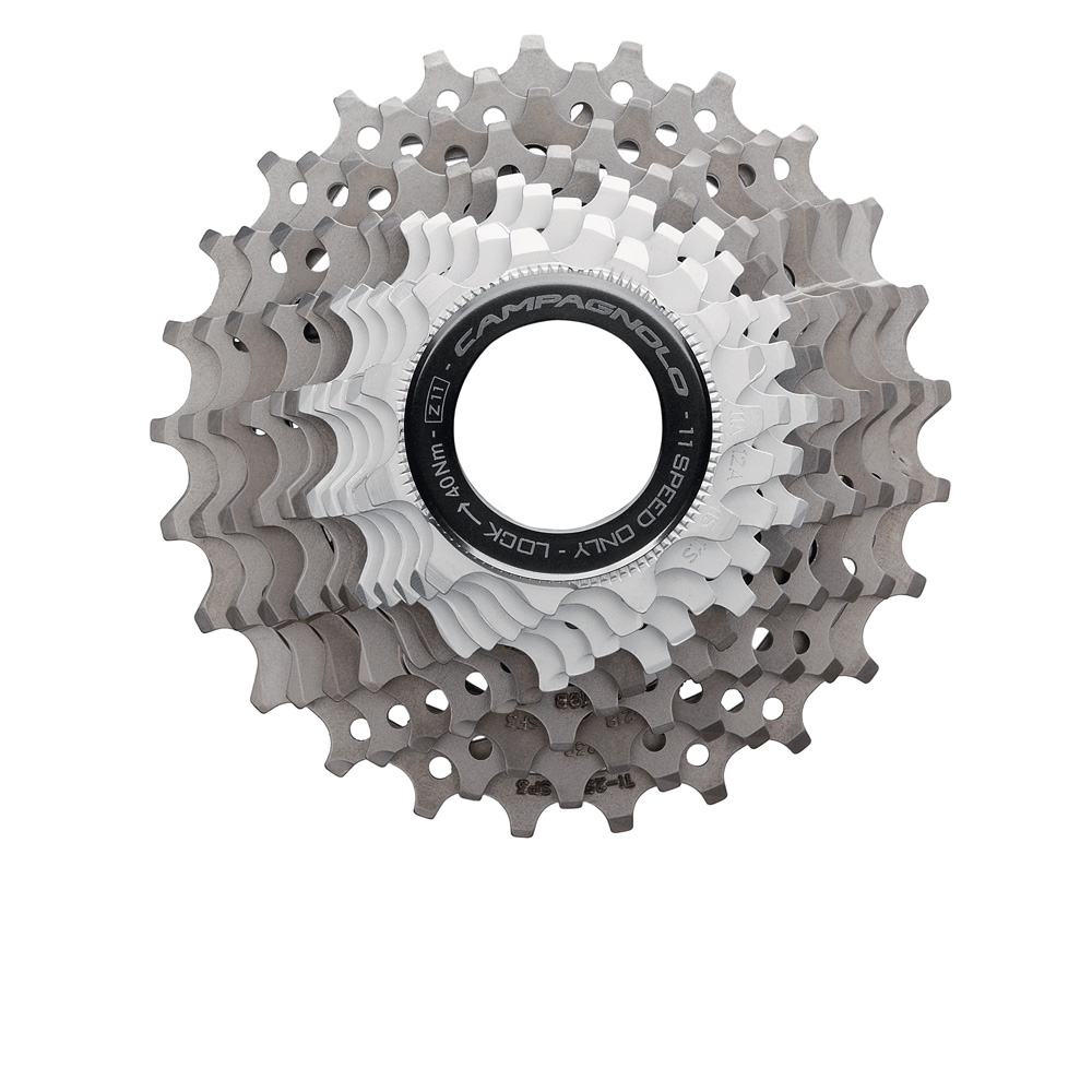 Italian Campagnolo Super Record hand changing flywheel tower wheel holder