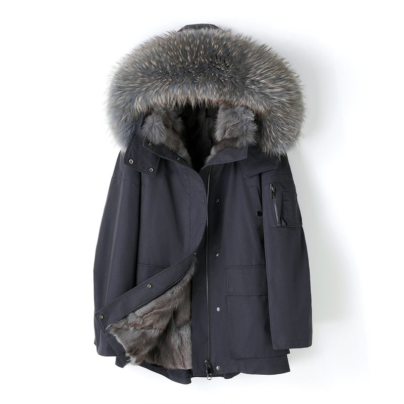 Imported Fox Fur Lining Parka for Women, Mid-Length 2026 Winter New Parka Coat with Detachable Fur Jacket Imported Fox Fur Lining Parka for Women, Mid-Length 2026 Winter New Parka Coat with Detachable Fur Jacket