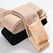 Autumn and winter one cold-proof (plus velvet without velvet) warm-proof silk pantyhose light-legged bottoming stockings