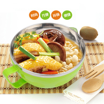 304 stainless steel instant noodles bowl with lid Large bowl Student bento box Instant noodles bowl Dormitory bowl