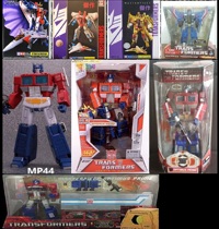 TAKARA Transformers MP44 OPTIMUS PRIME MP10 UK version MP01 Red Star MP11 US version Amazing thunder Solar wind