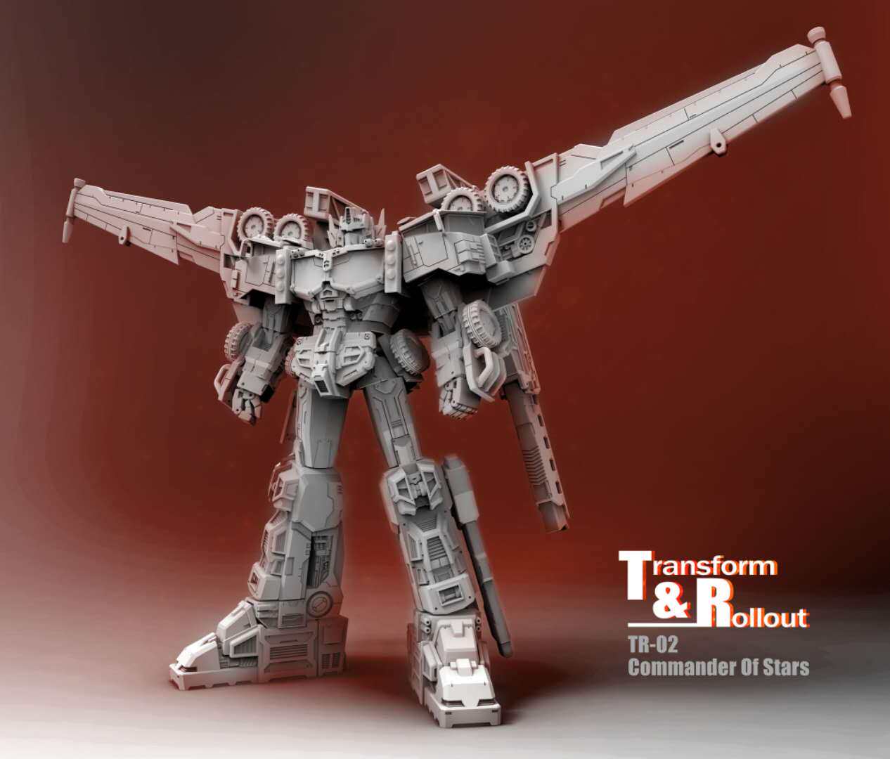 TransformRollout C version CYBERTRON siege Cybertron falls TR-02 Optimus OP pillar
