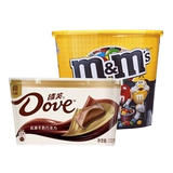 Dove Milk Milk Chock Bowl Установленная хрустящая рисовая ведро MMS MMS смешанный ствол.