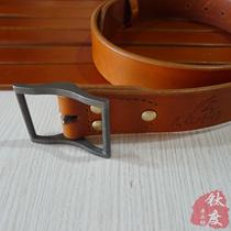 Soul essence original design thickened Saddle Belt strip manual custom combination original titanium alloy lead