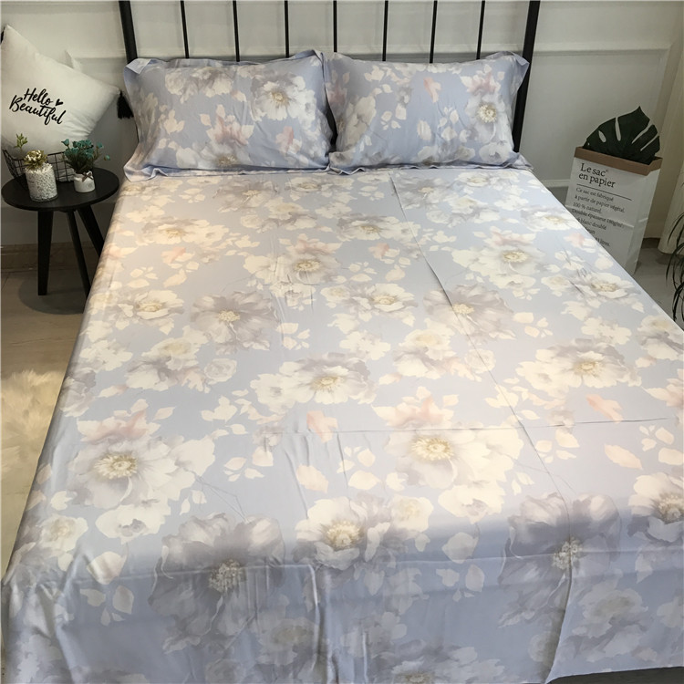 Mùa xuân và mùa hè hai mặt Tencel mảnh duy nhất quilt cover sheets 60 Tencel quilt đơn đôi naked ngủ vẻ đẹp tấm duy nhất