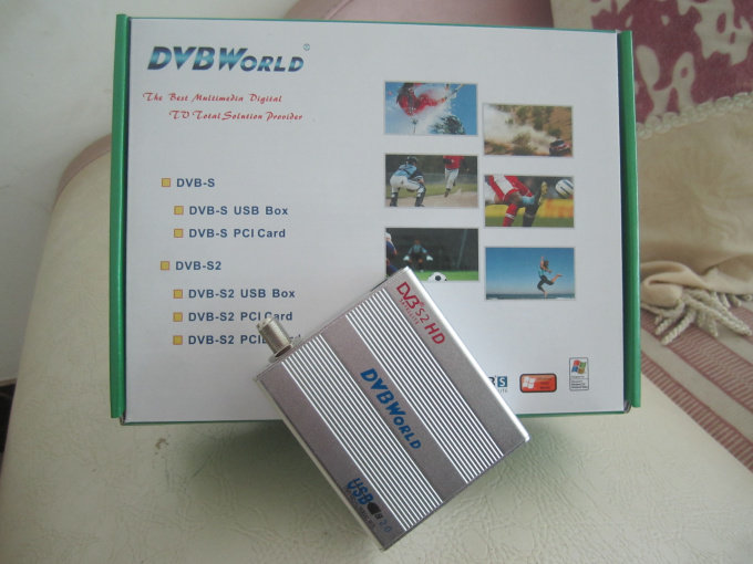 DVBWorld brand USB2104D analyzes TS code flow recording instrument research and development of TV front end device-Taobao