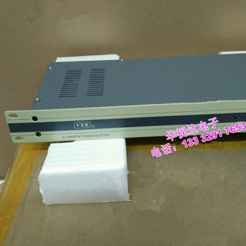 VEK 4860FM Компьютерная комната 4-канальная частота модулятор модулятора кабельного телевидения Программа ток ток аналоговый рак