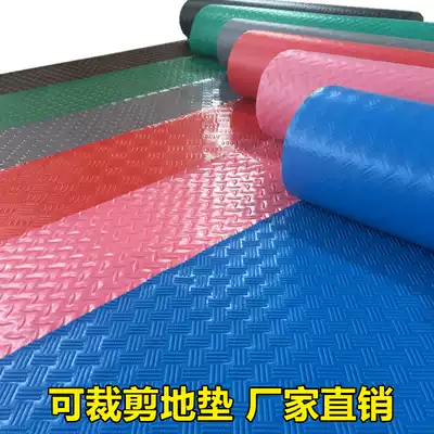 PVC non-slip mat Waterproof plastic thickened carpet Corridor full floor warehouse flame retardant workshop floor mat Floor wear-resistant