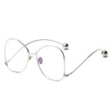 Retro -anti -blue light radiation ingredients 器 复 复 复 平 复 复 复 Female Han Yuan Face Harajuku Graphic Mirror Girl