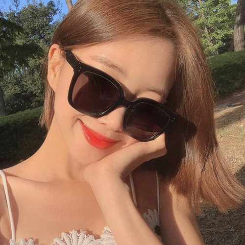 Черные солнцезащитные очки, премиум класс, по фигуре, защита от ультрафиолета, популярно в интернете