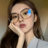 Ретро прозрачные антирадиационные черные очки, популярно в интернете