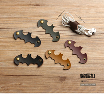  Apple iPhone leather headset winder Data cable finishing with power cord Storage leather buckle cowhide hub