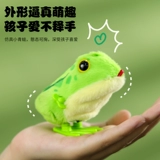 Заводная плюшевая реалистичная игрушка для прыжков, лягушка, ностальгия, 1 лет