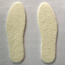 Insole Winter Warm Latex Sheep Lamb Hair Cut Insole Warm Insole Size Can Cut 