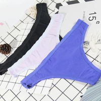 Y-45 không quay lại không thay đổi Cô đơn giản và thoải mái tập yoga thể thao spa dưới quần lót nữ T quần lót nam cotton