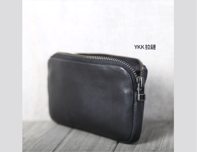 Deep Mountain chín gốc ví da handmade ví thẻ gói lớp da điện thoại di động túi xách nam và nữ mẫu đôi ví tiền nữ