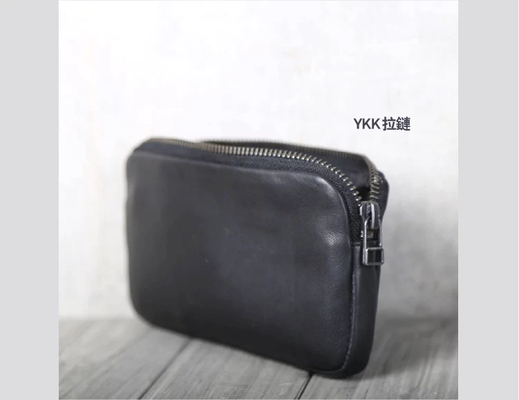 Deep Mountain chín gốc ví da handmade ví thẻ gói lớp da điện thoại di động túi xách nam và nữ mẫu đôi