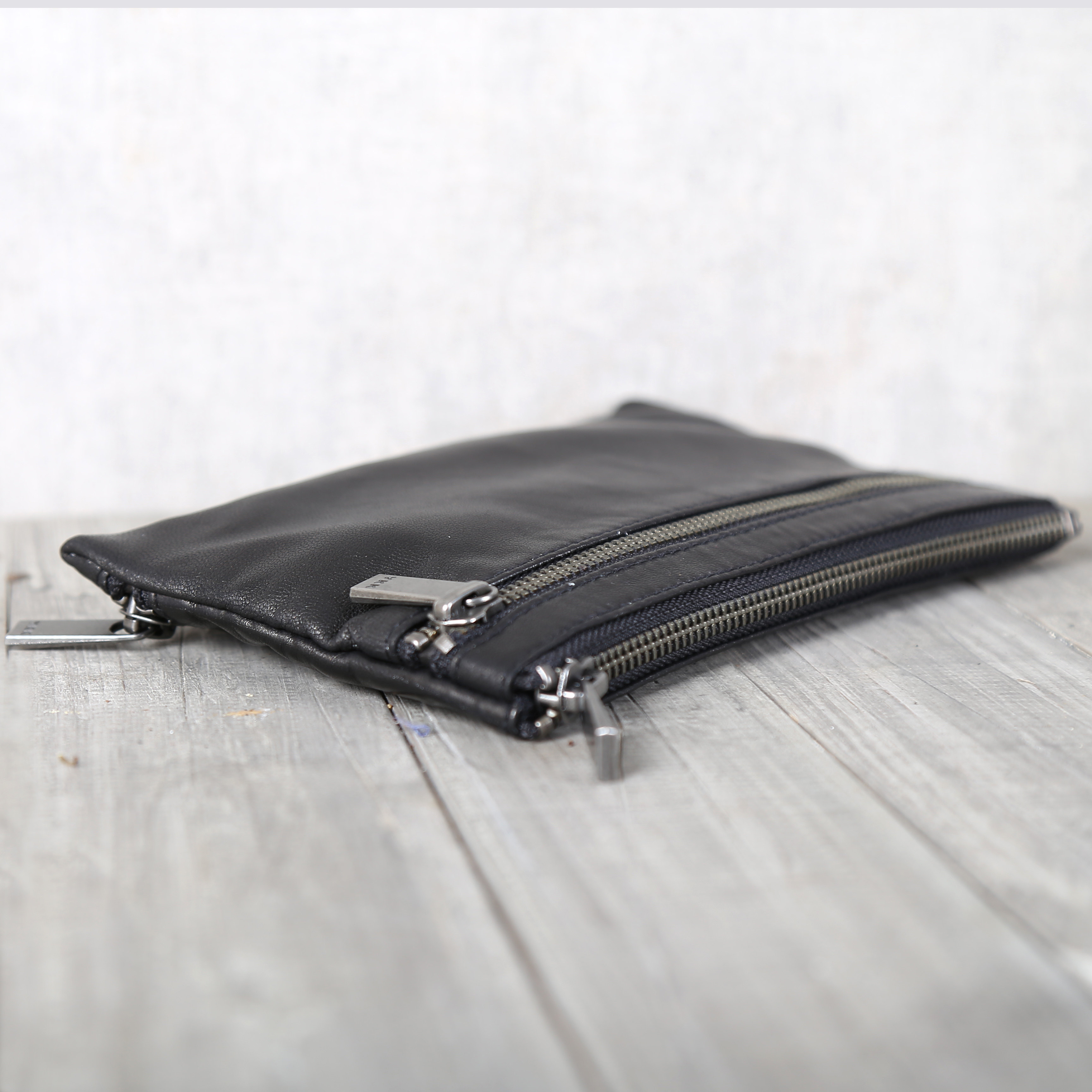 Deep Hill Nine Original Design Handmade Genuine Leather Wallet Money Clip Sheep Leather Wallet Card Bag Bag Bag