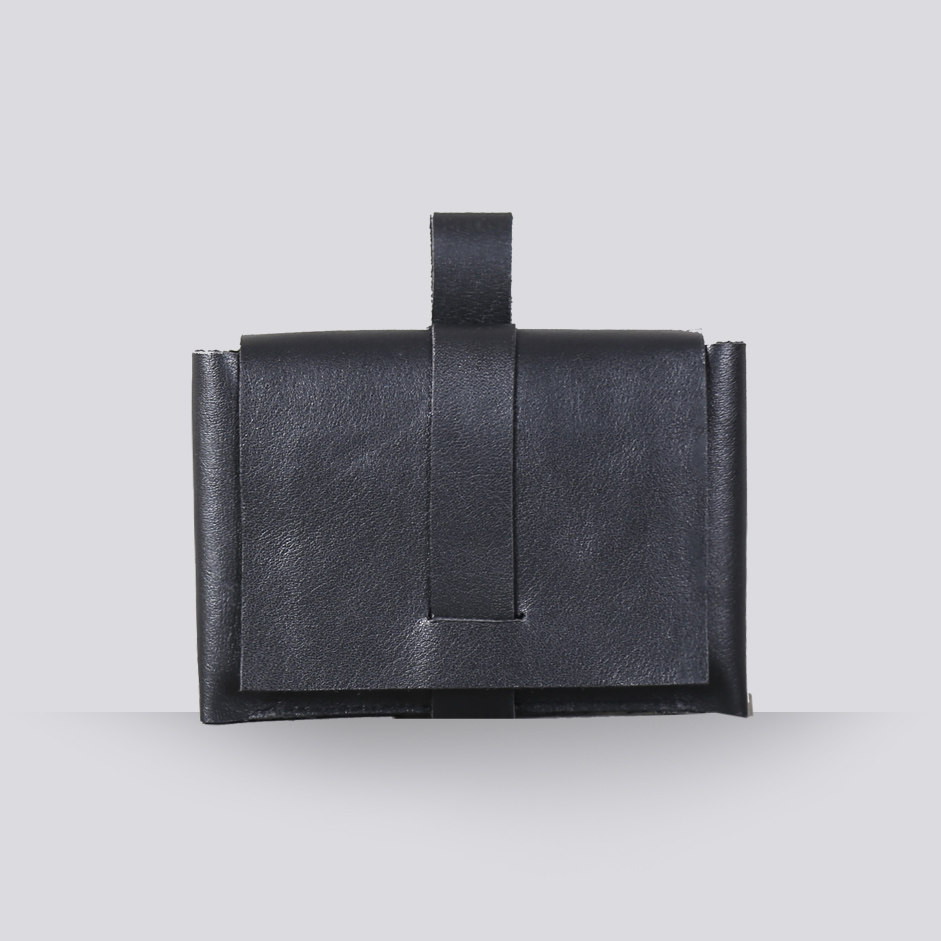 Deep Hill Nine Original Design Bull Leather Wallet Money Clip Card Bag Zero Wallet Genuine Leather Leather Bag Handreal Leather