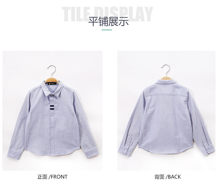 Chemise garcon à manche longue - Ref 2074158 Image 23