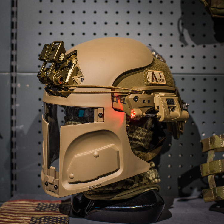 Mine-Clearing Game Us Military Galac-Tac Star Wars Boba Fett the Mandalorian Bounty Hunter Mask