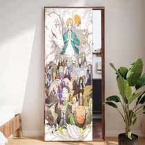 Mirror shielded theorist magic sticker full body mirror bedroom with punch-free cosmetic mirror dust-proof cover cloth summer-destination friends