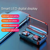 TWS Bluetooth 5 0 Headphone Stereo Wireless Headset LED