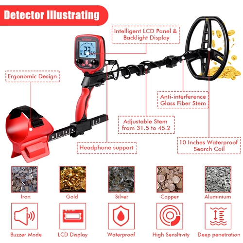 Металлоискатель Professiona Underground Gold Treasure Hunter