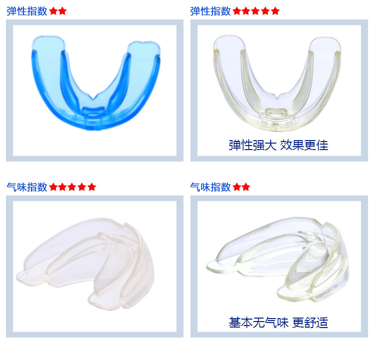  牙美佳国产对比透明