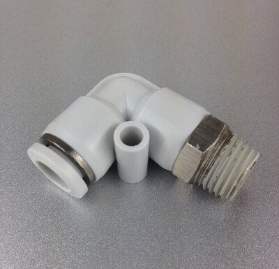 High quality white gas joints L type threaded PL4-M5 PL4-M5 PL6-01 PL8-02 PL10-03 04