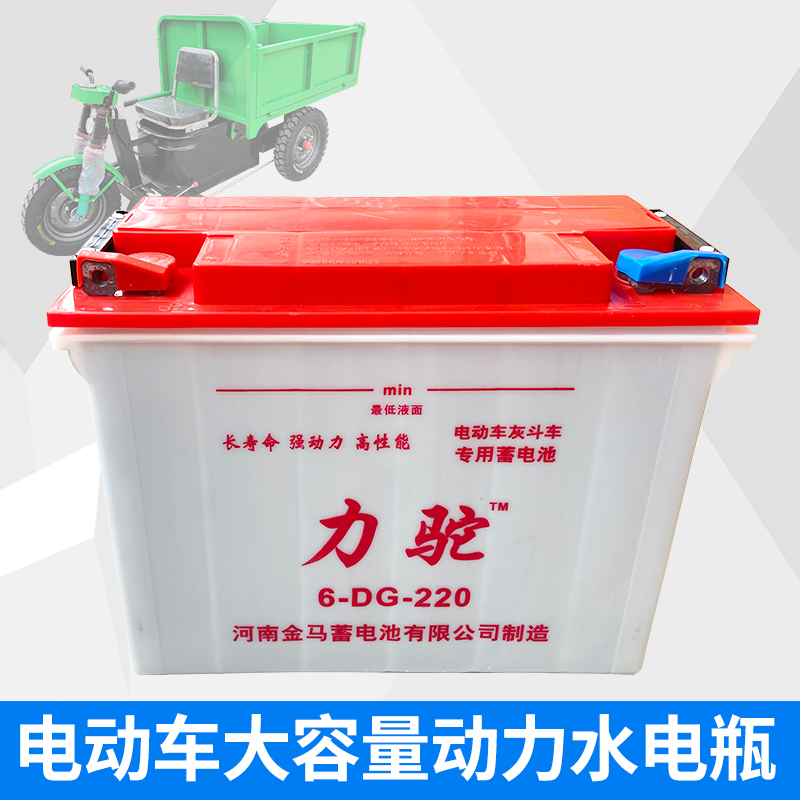 12V80A gold horse water storage battery battery pack site electric tricycle traction battery four-wheel freight car power supply