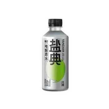康之味盐典电解质水青柠白桃荔枝口味0糖0脂366ML6瓶运动流汗充电实付8.9元到手包邮