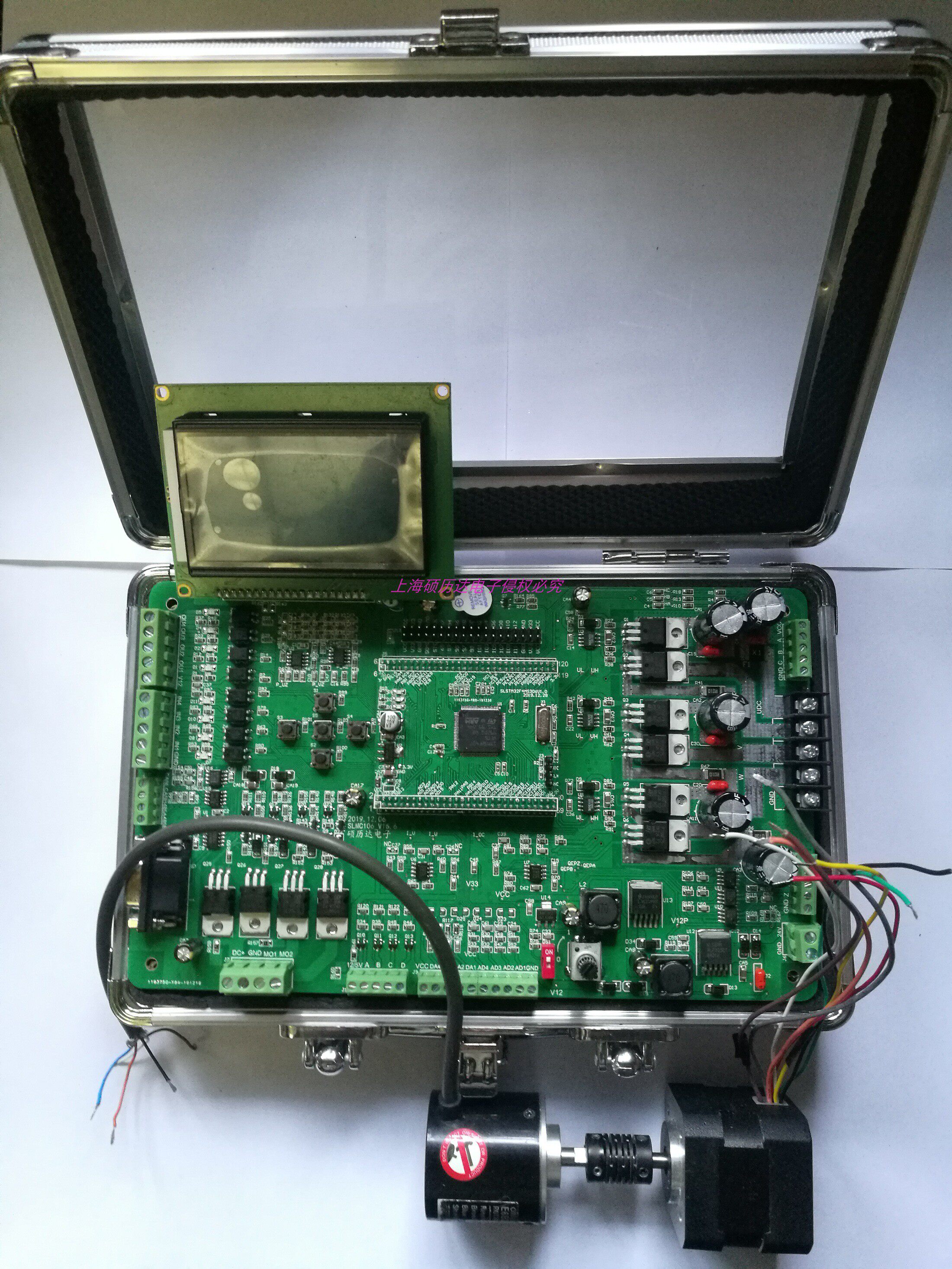 STM32F4 three-phase permanent magnet synchronous DC brushless motor control BLCD PMSM ACIM development board Learning