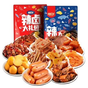 75包~【盐津铺子官旗】零食大礼包