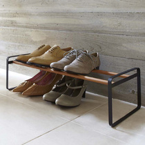 Japanese Home Day Series Shoe Rack White Baking Lacquered Simple Wooden Shoe Cabinet Detachable superimposed multilayer solid wood