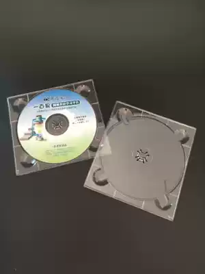 Transparent disc box tray transparent DVD disc box CD disc box plastic box tray