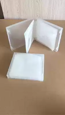 dvd box CD box disc core with inner page multi-piece 12-piece box transparent